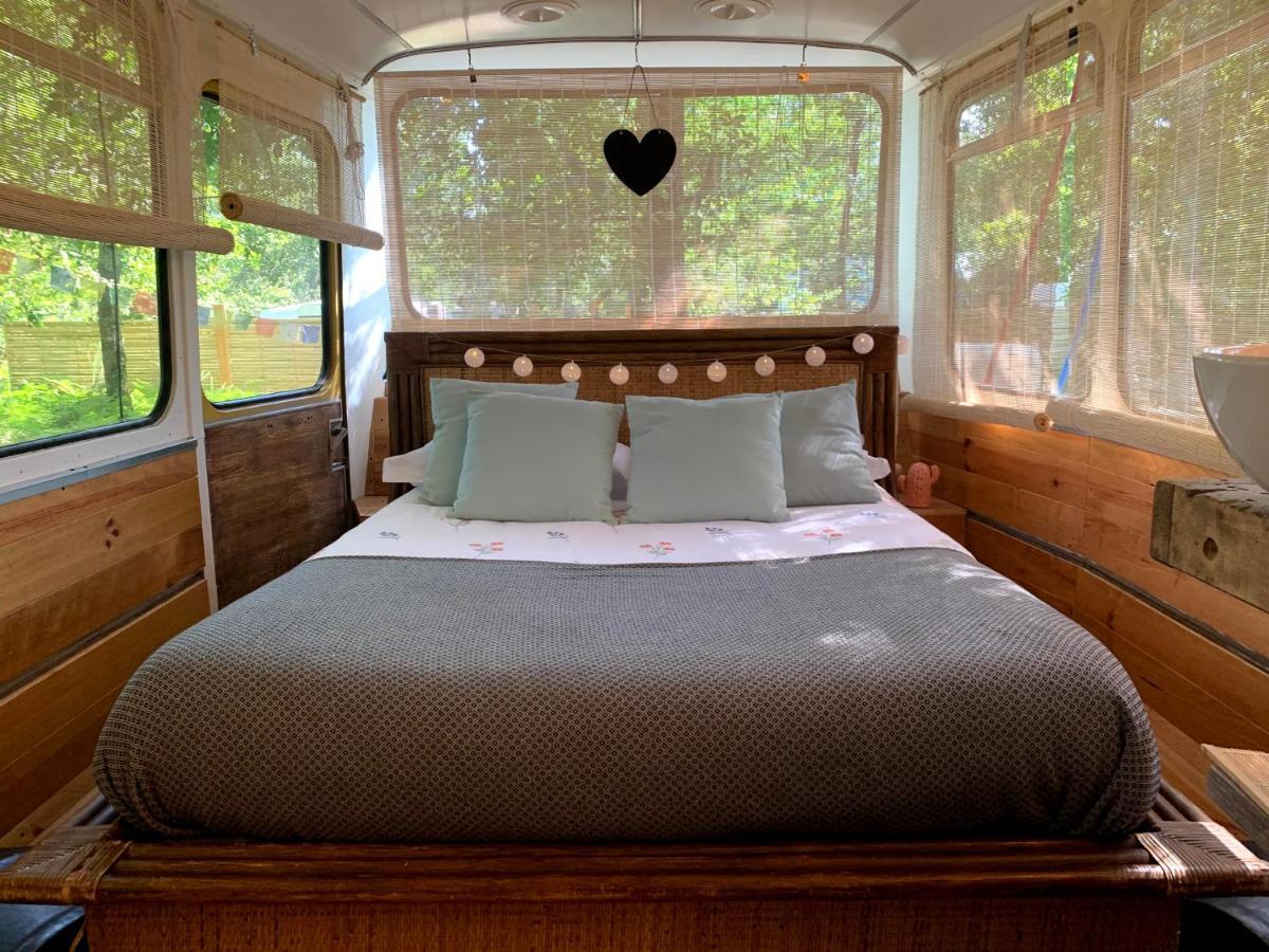 Magic Roof Top Bus With Big Bath In The Tree Forest! ميميزا بلاج المظهر الخارجي الصورة